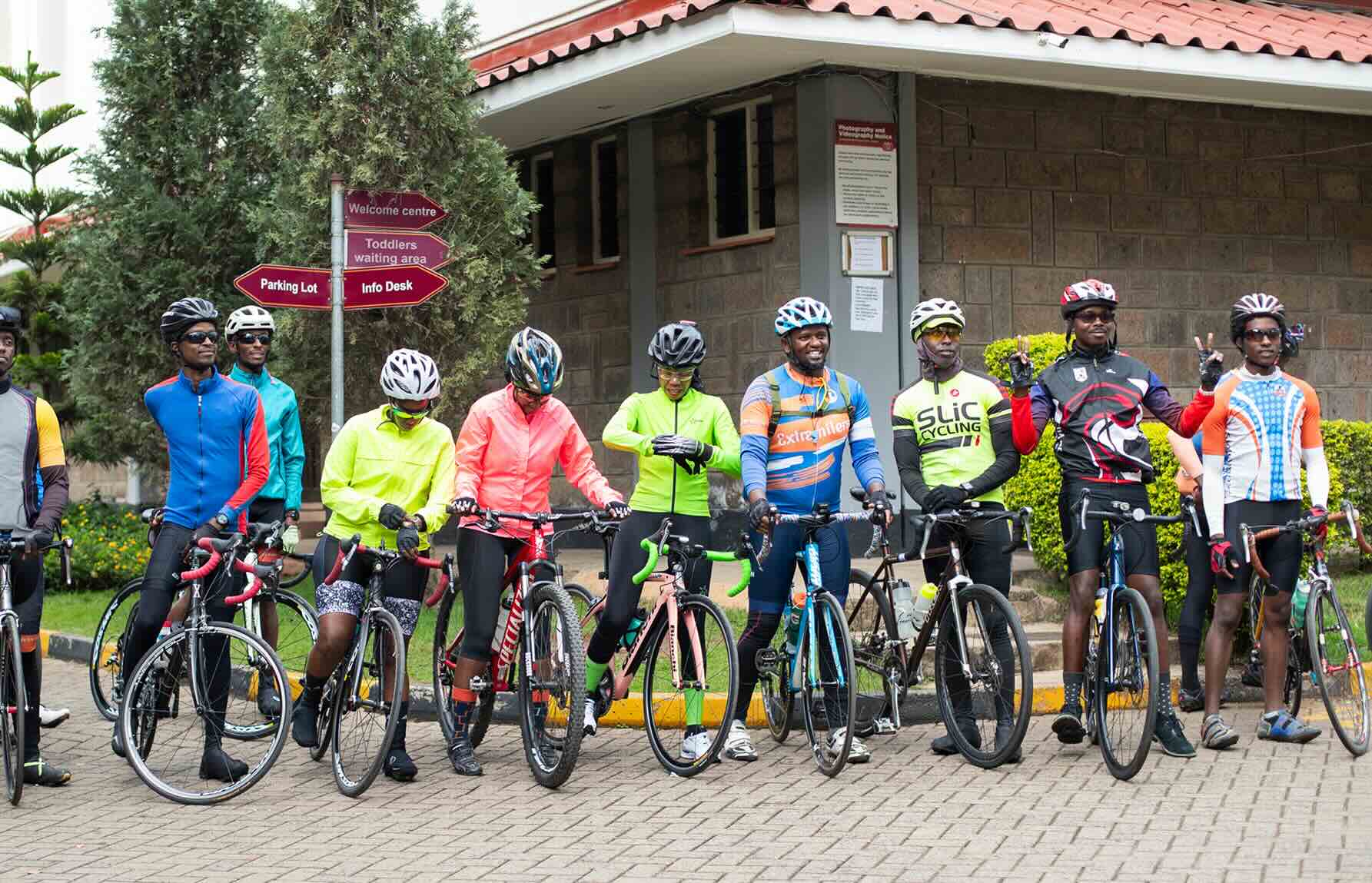 The Extramilers Cycling Club - Miles and Hope